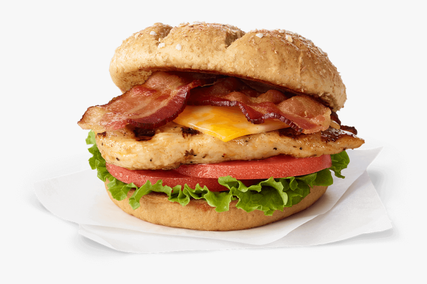 Grilled Chicken Club W/ Colby Jack 
 Src Https - Grilled Chicken Sandwich Chick Fil, HD Png Download