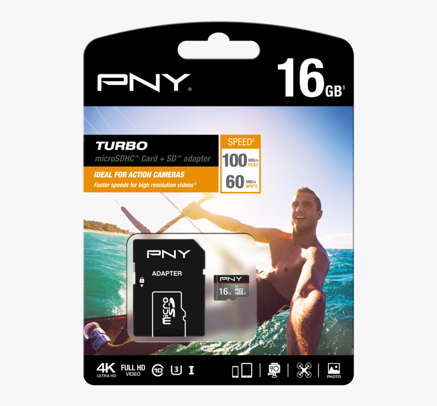 Pny 64gb Microsdxc, HD Png Download