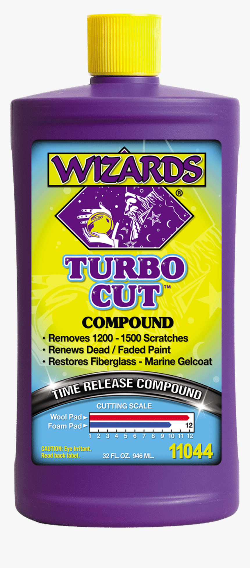 Wizards Turbo Cut Time Release Compound, 32 Oz - Bottle, HD Png Download
