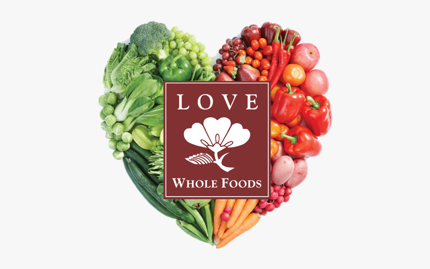 Whole Food Logo Png - Food In Love Shape, Transparent Png
