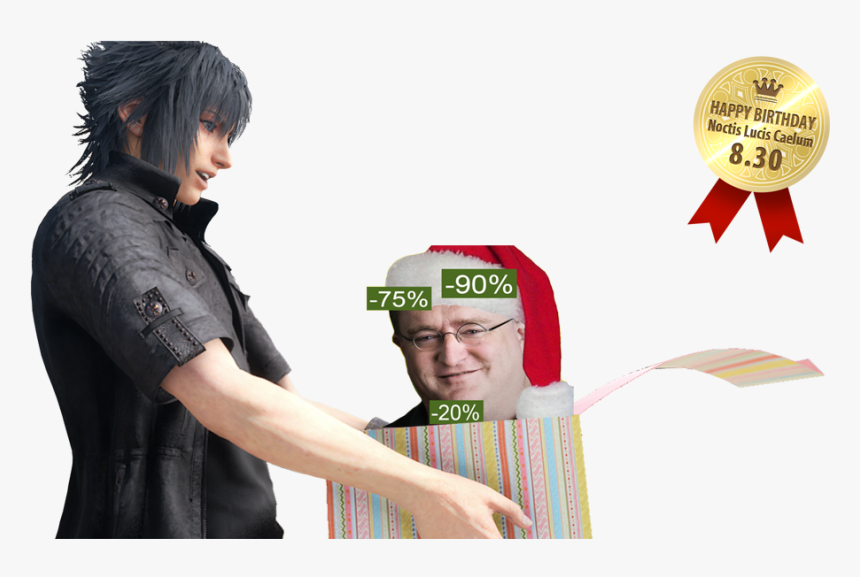 Final Fantasy Xv Noctis Birthday, HD Png Download