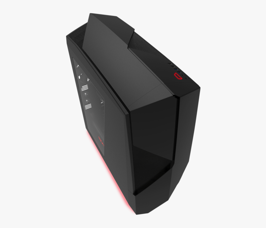 Gabinete Nzxt Noctis 450 Preto Vermelho, HD Png Download