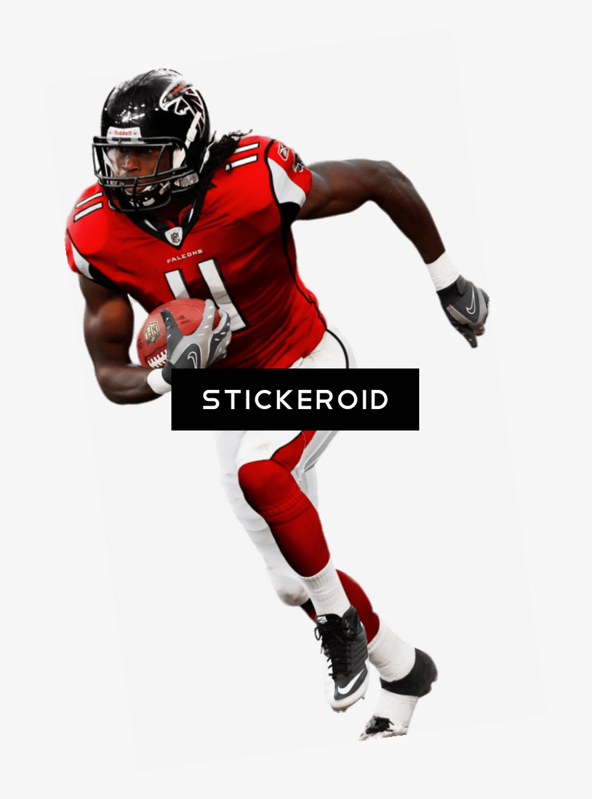 Julio Jones Atlanta Falcons Clipart , Png Download - Julio Jones In Falcons Uniform, Transparent Png