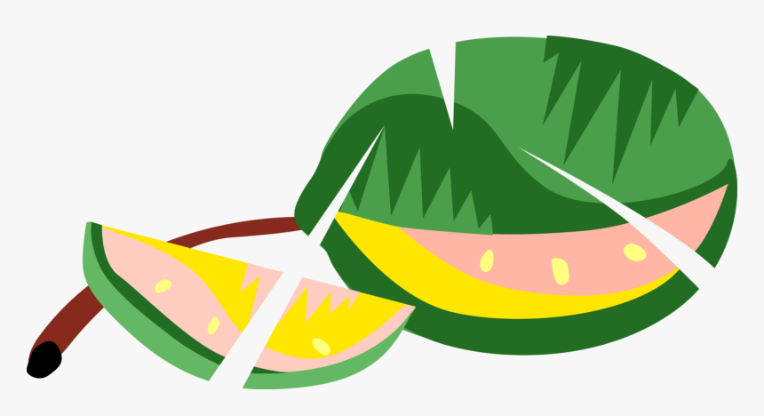 Vector Illustration Of Mango Juicy Stone Edible Fruit, HD Png Download