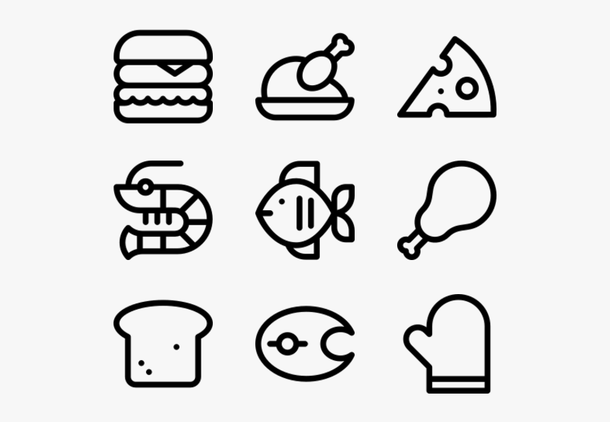 Hand Drawn Social Media Icons Png, Transparent Png