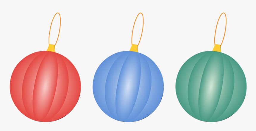 Christmas Balls Christmas Decorations Free Picture - Bolinha De Natal Png, Transparent Png