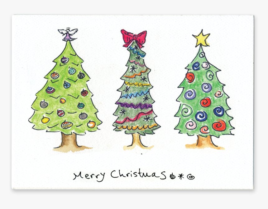 Merry Christmas - Christmas Tree, HD Png Download