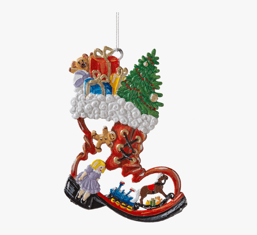 Boot Of Toys - Christmas Ornament, HD Png Download