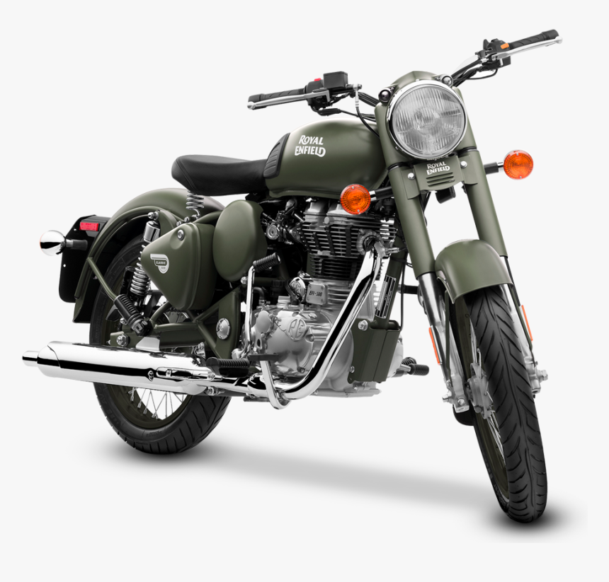 Royal Enfield Classic 500 Chrome Black, HD Png Download