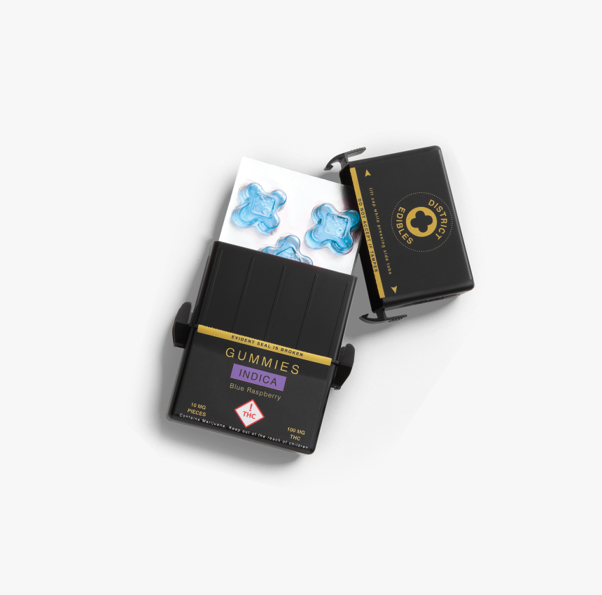 District Edibles Cherry Cola, HD Png Download