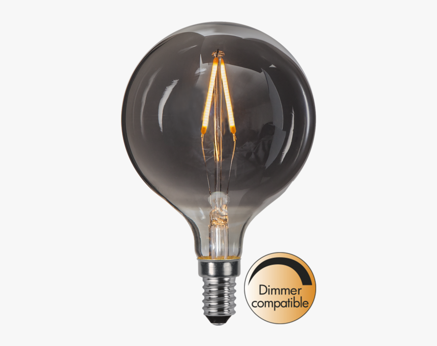 Led-lamp E14 G80 Decoled Smoke - Dekorationslampa E14, HD Png Download