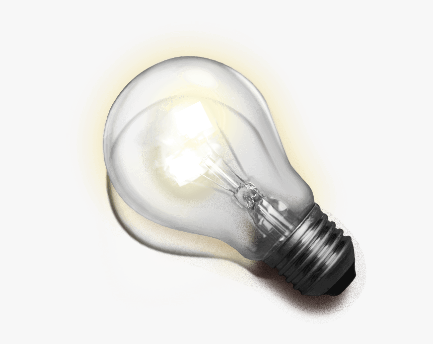 Incandescent Light Bulb, HD Png Download
