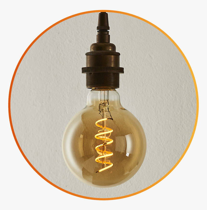 Incandescent Light Bulb, HD Png Download