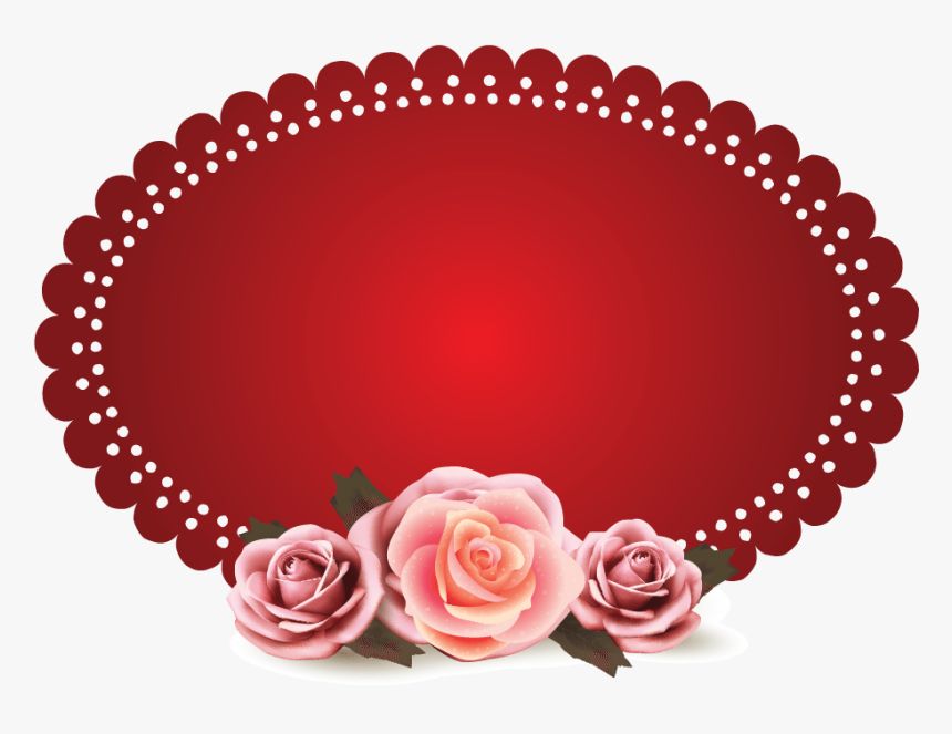 Frame Vintage Flower Png, Transparent Png