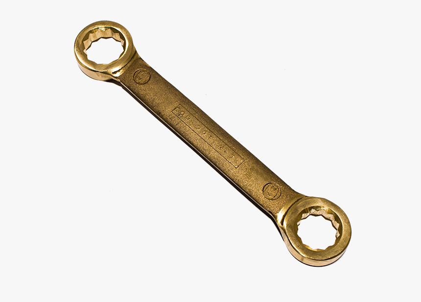 Double Ended Ring Spanner - Wrench, HD Png Download
