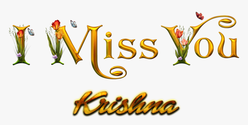 Krishna Free Png - Shobha Name, Transparent Png