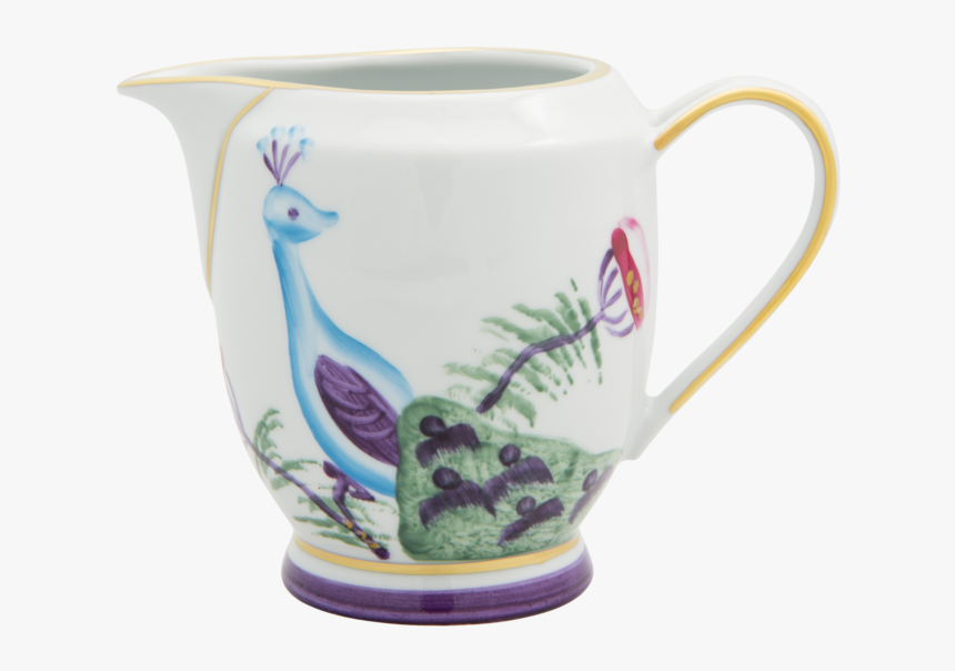 Peacock Creamer / Milk Jug - Ceramic, HD Png Download