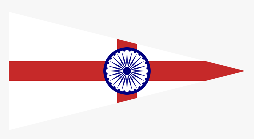 Commodore Flag Indian Navy Clipart , Png Download - Commodore Flag Indian Navy, Transparent Png