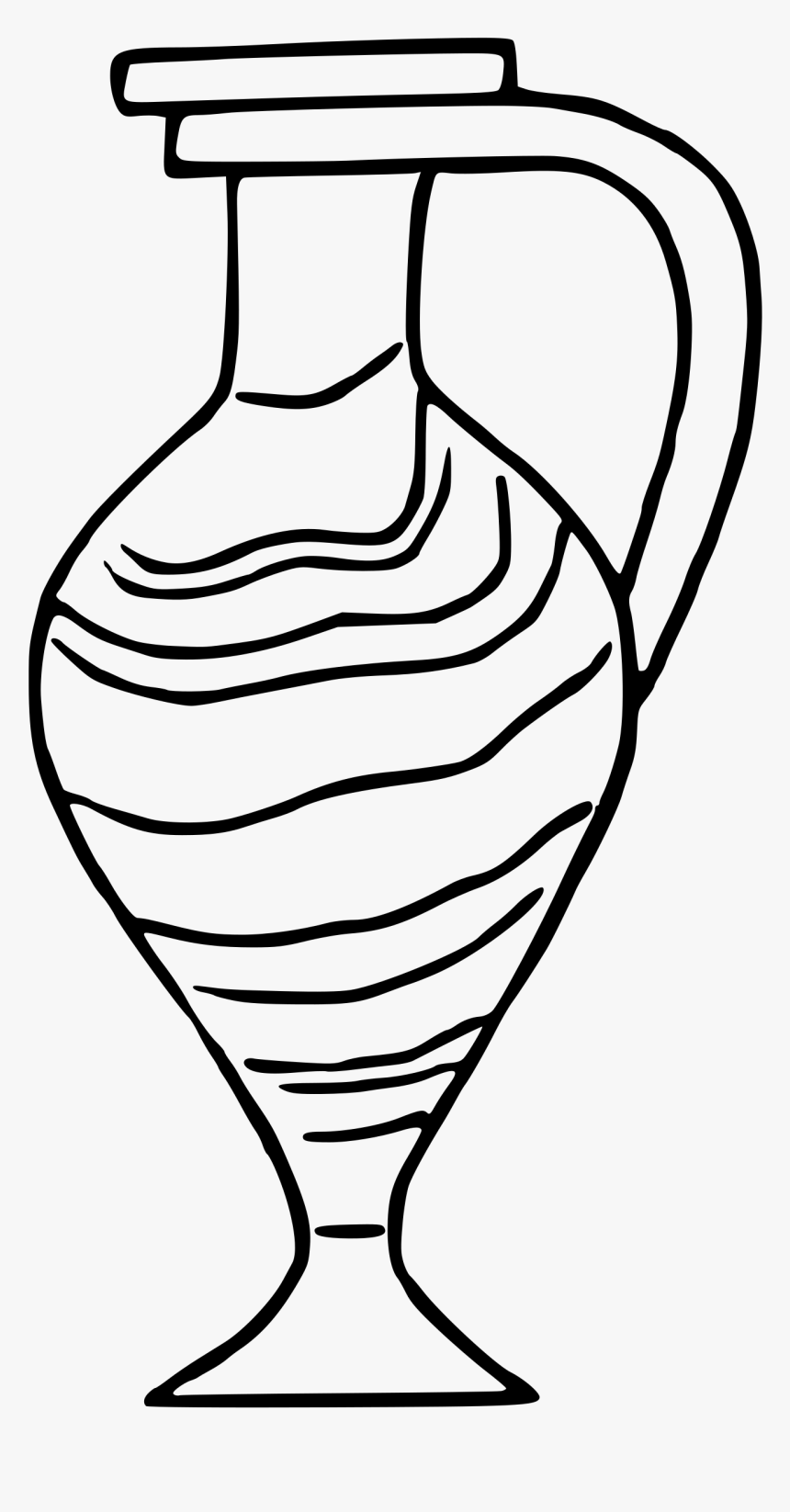 Jug 2 Clip Arts - Line Art, HD Png Download