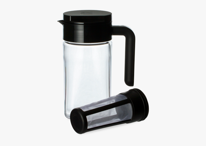 T2 Jug A Lot Black Small - Water Bottle, HD Png Download