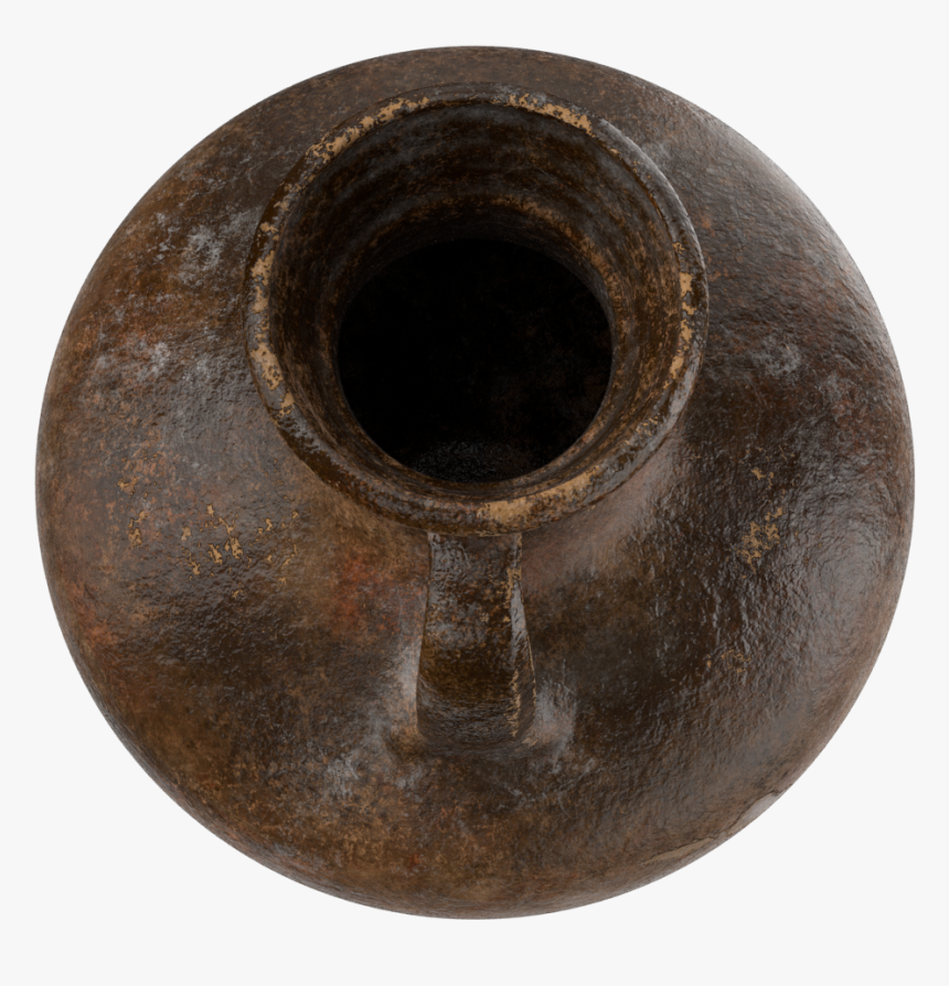 Ceramic Wine Jug Top Png Image - Artifact, Transparent Png