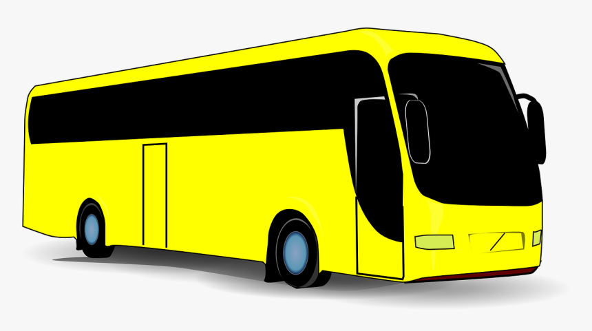 Coach Clipart Bus Volvo - Tour Bus Clip Art, HD Png Download