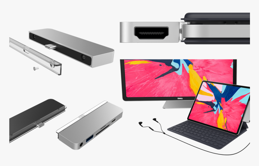 Hd Hyper Ipad Pro - Ipad Pro 2018 Usb C Hub, HD Png Download