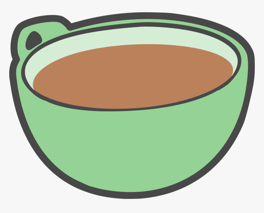 Tableware,circle,green - Colour Cup Clip Art, HD Png Download