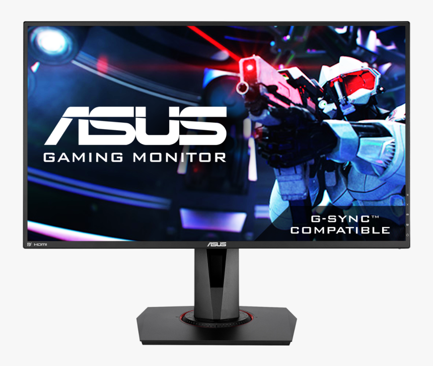 Asus Vg278q 27” Full Hd 1080p 144hz 1ms Dp Hdmi Dvi - Asus Vg278q, HD Png Download