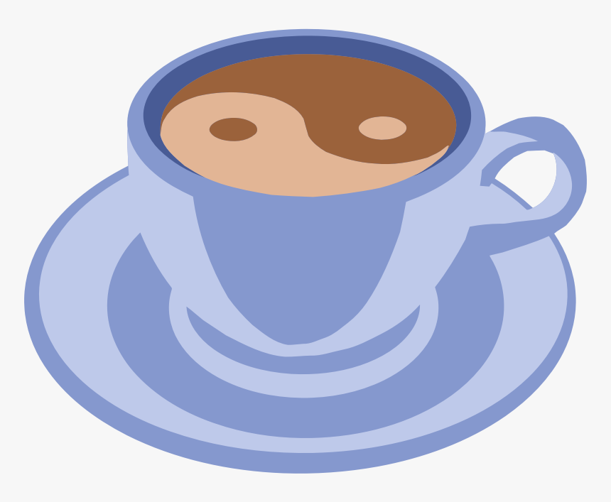 Yin Yang Coffee - Illustration, HD Png Download