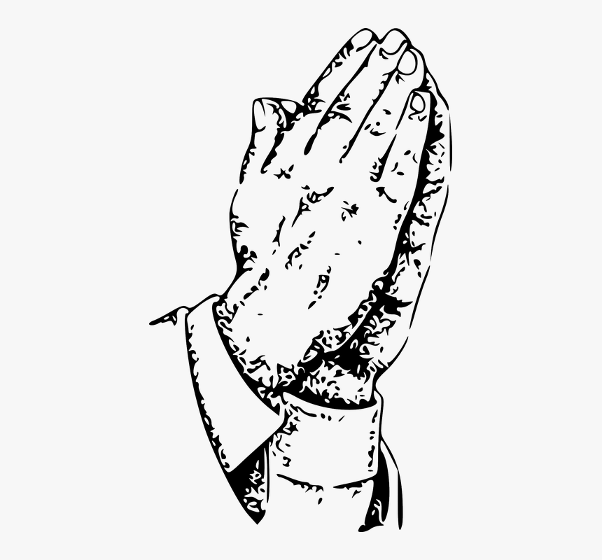 Praying Caricature, HD Png Download