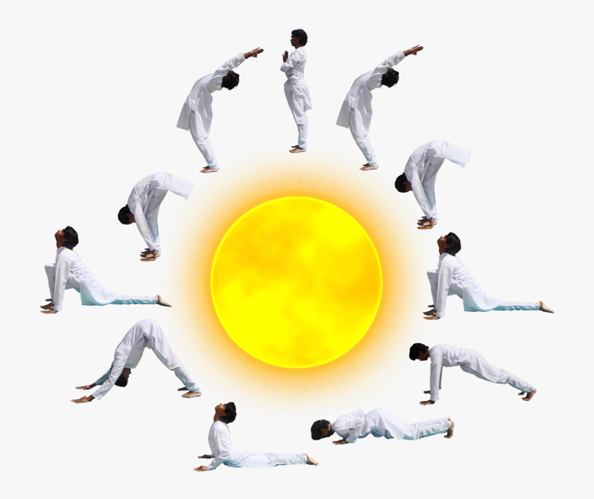 حرکت سلام برخورشید در یوگا, HD Png Download