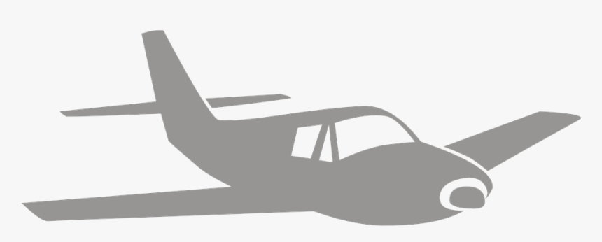 Aircraft,general Aviation,wing - Aircraft Silhouette Transparent, HD Png Download