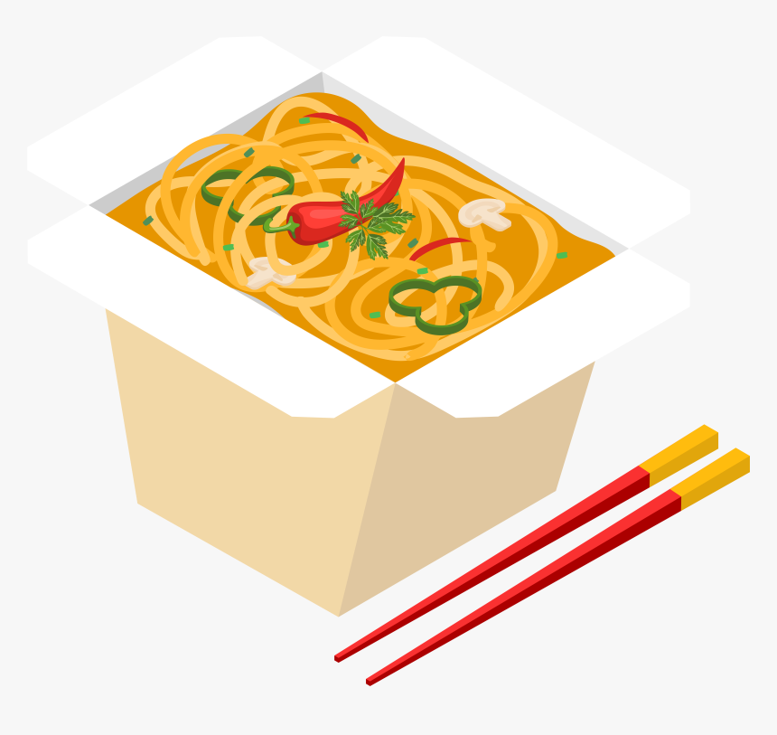 Asian Fast Food Png Clip Art, Transparent Png