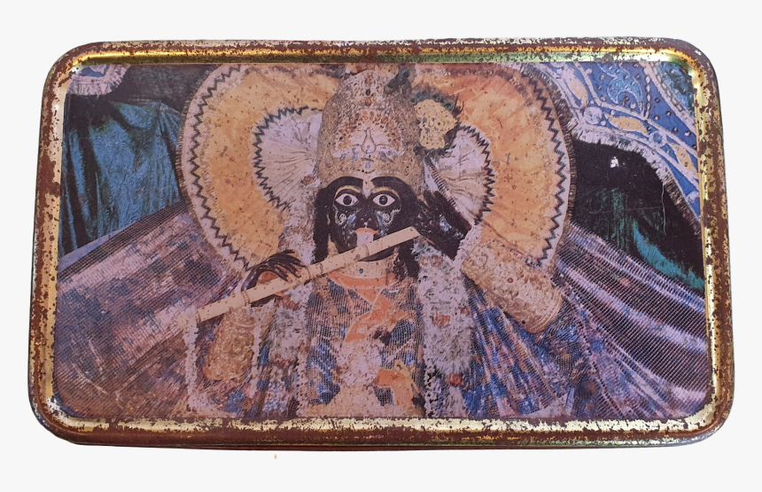 Vintage Jai Kali Maa Tin - Indian Elephant, HD Png Download