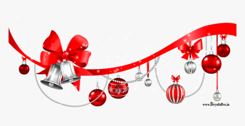 Merry Christmas Decoration Png, Transparent Png