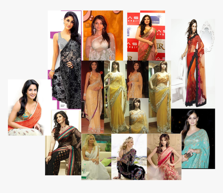 Kareena Kapoor In Saree, HD Png Download
