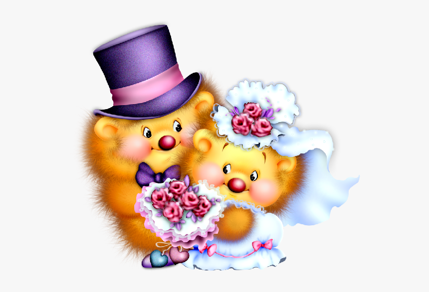 Wedding Clipart Images - Teddy Bears For Cover, HD Png Download