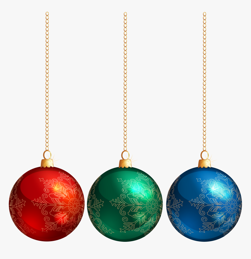 Hanging Ornaments Png - Christmas Day, Transparent Png