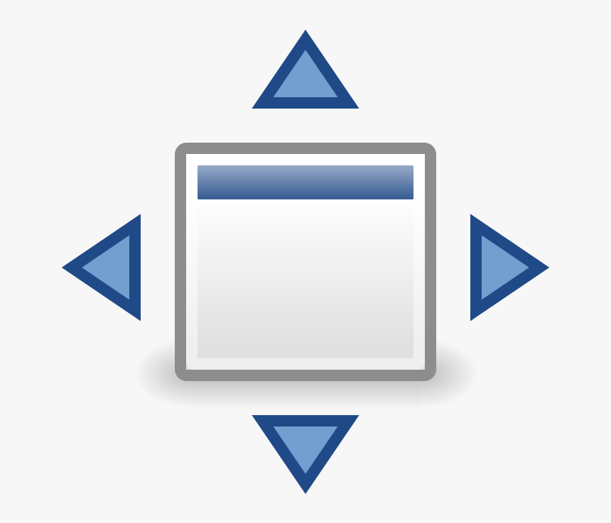 Gnome View Fullscreen - Move Icon Sketchup, HD Png Download