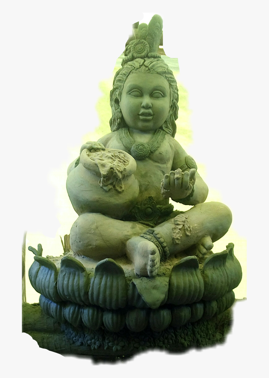 Baby Krishna Ambe Maa - Statue, HD Png Download