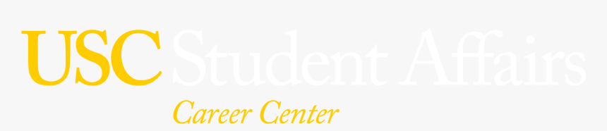 Usc Student Affairs - Usc Career Center Logo, HD Png Download
