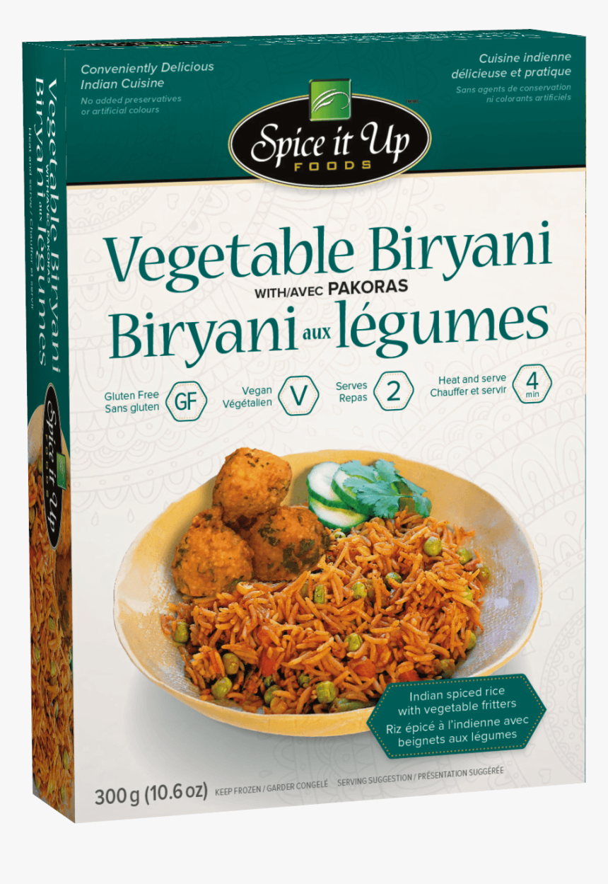 Frozen Foods Indian Chicken Biryani, HD Png Download