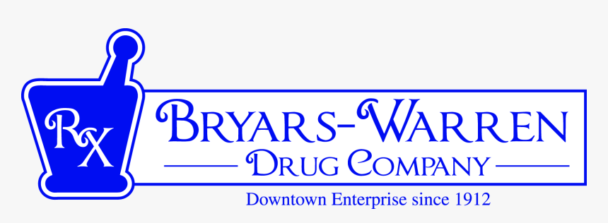Bryars-warren Drug Co - Calligraphy, HD Png Download