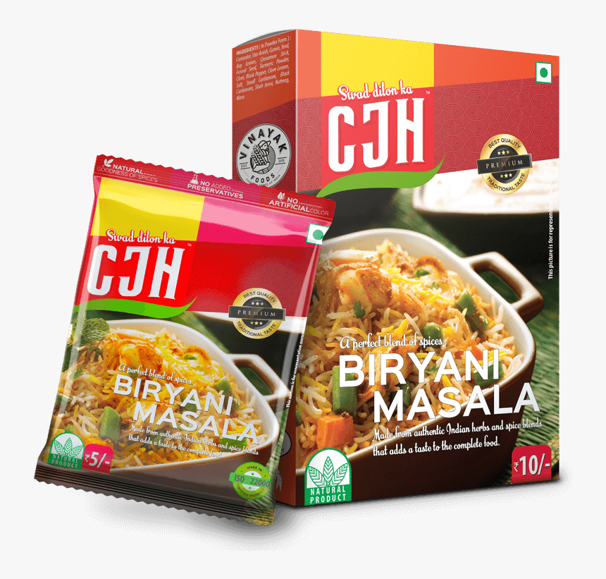 Biryani Masala, Cjh, Vinayak Foods Group, Best Indian - Masala Vinayak Foods, HD Png Download