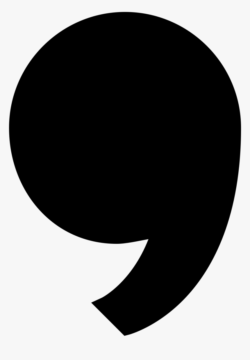 Comma Png - Circle, Transparent Png