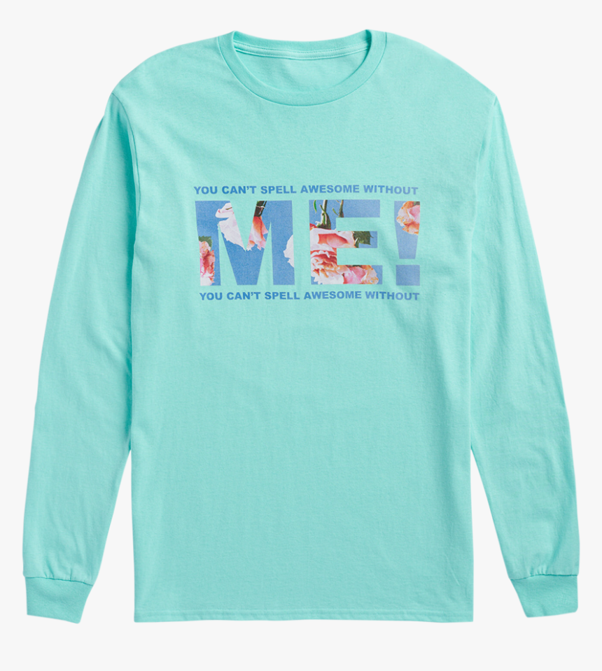 Taylor Swift Long Sleeve Tee With Floral Design - Taylor Swift Me Merchandise, HD Png Download