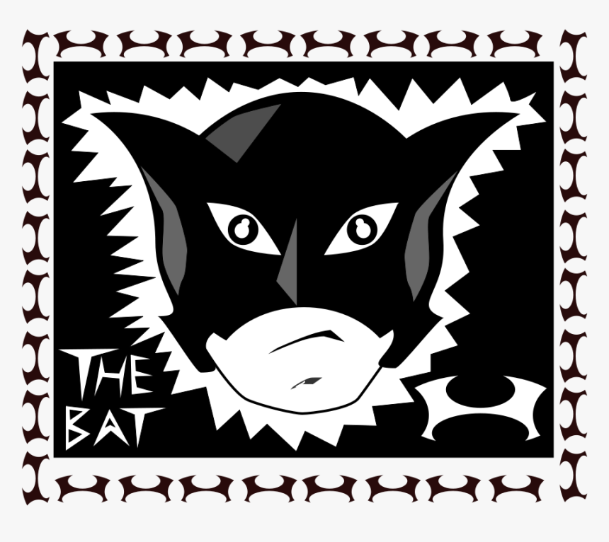 Cricket Bat 01 Clipart, Vector Clip Art Online, Royalty - Vektor Kepala Kelelawar, HD Png Download