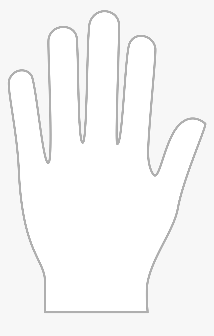 Hand Shape Ii Clip Arts - Hand Shape Png, Transparent Png