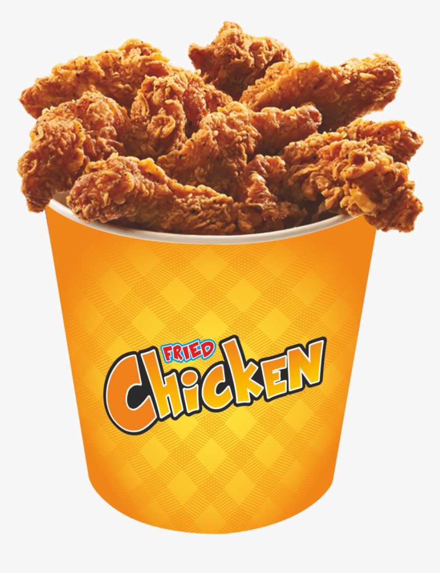 Fried Chicken Packaging And Promotional Items Makfry - Fried Chicken Bucket Png, Transparent Png